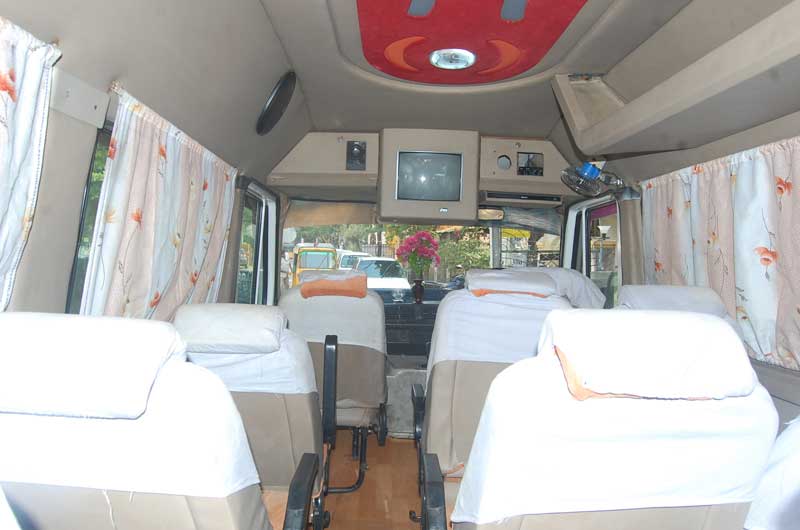 luxury tempo traveller for rent in chennai