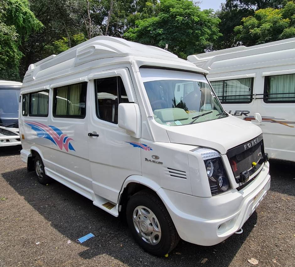 tempo traveller van on road price in chennai