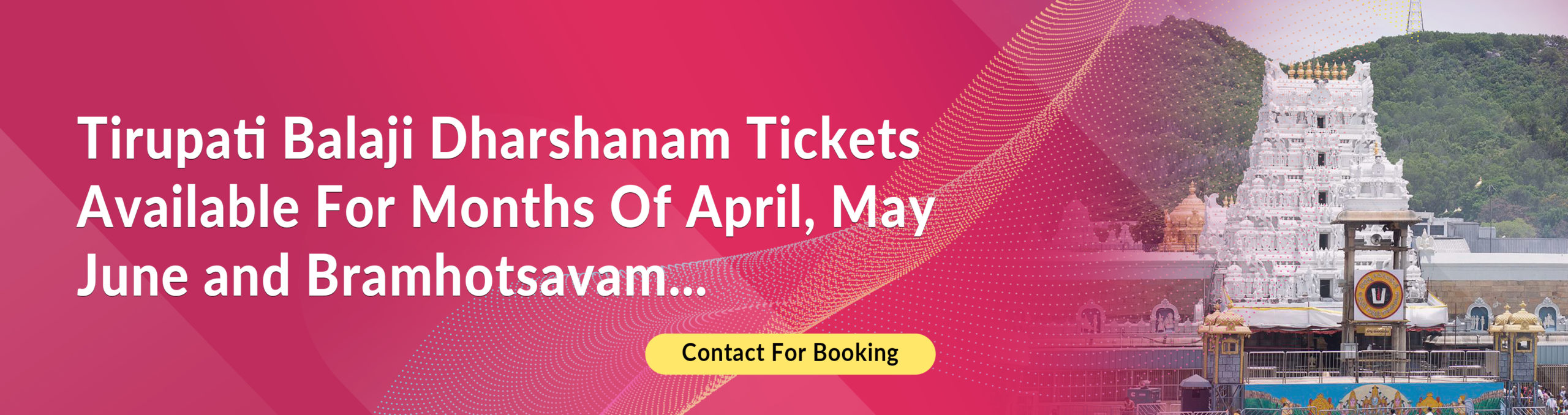 Tirupathi Darshan Ticket Booking Service