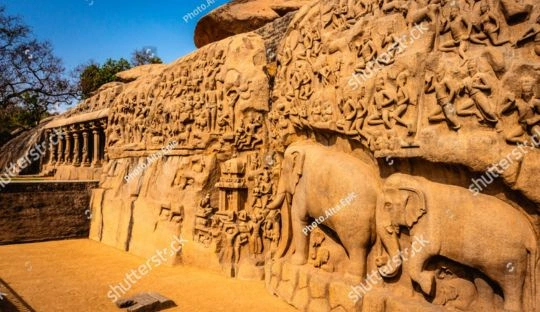 Mahabalipuram Arjuna's Penance Arjuna's penance in mahabalipuram