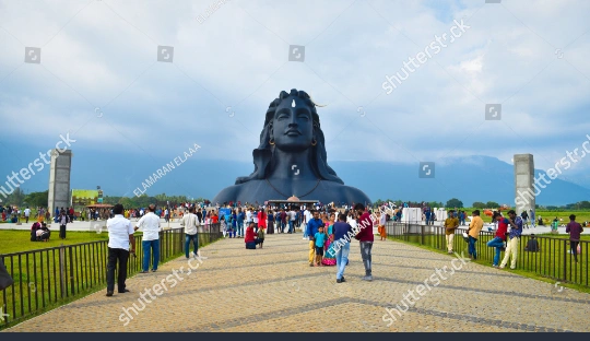 Adiyogi Shiva Statue Isha foundation Coimbatore