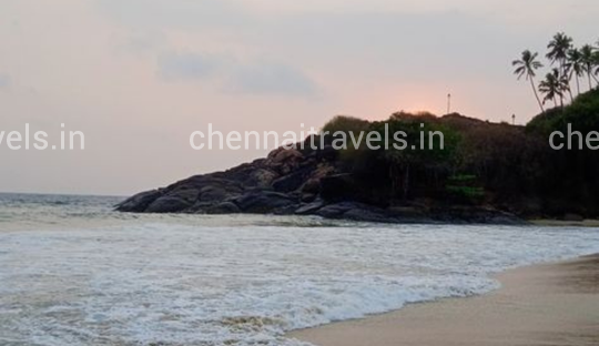 Kovalam beach in chennai