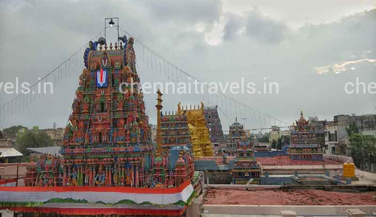 Sri Parthasarathy Temple in chennai