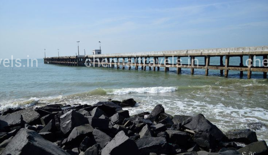 Promenade Beach in Pondicherry