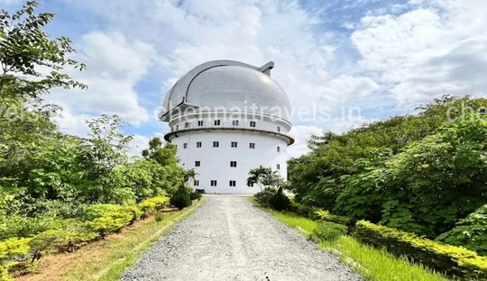 Vainu Bappu Observatory in Yelagiri 2 days Yelagiri Tour Package from Chennai
