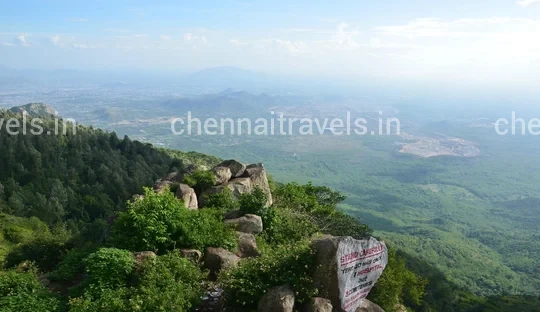 Lady's Seat View Point Chennai to Yercaud Tour Package