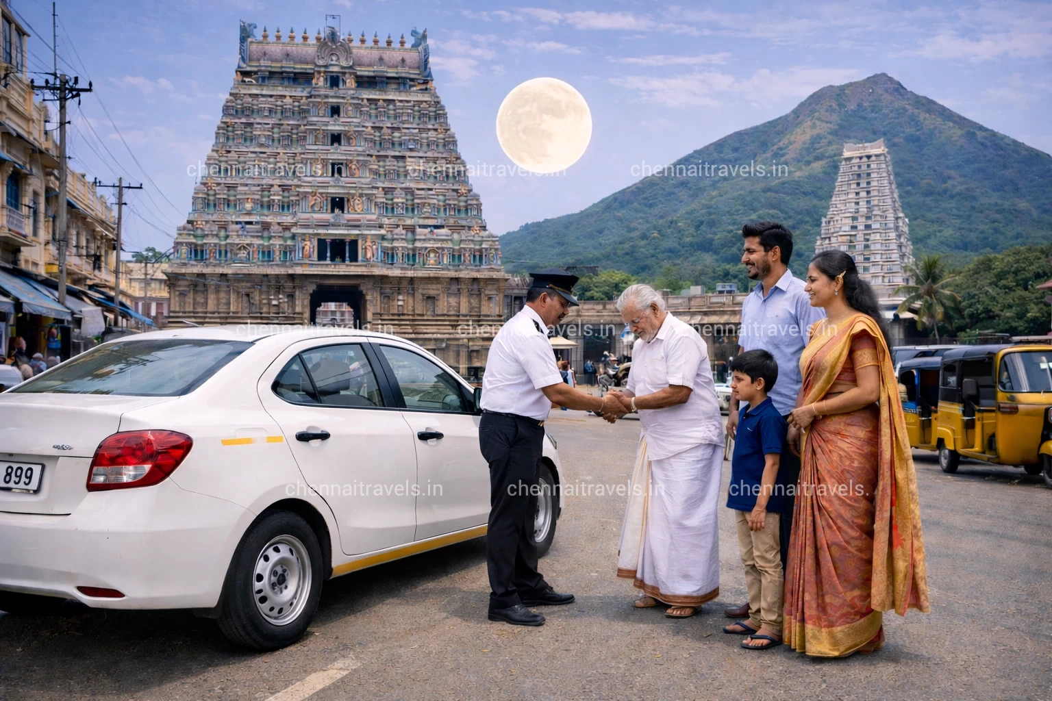 Best Chennai to Tiruvannamalai Car Rental