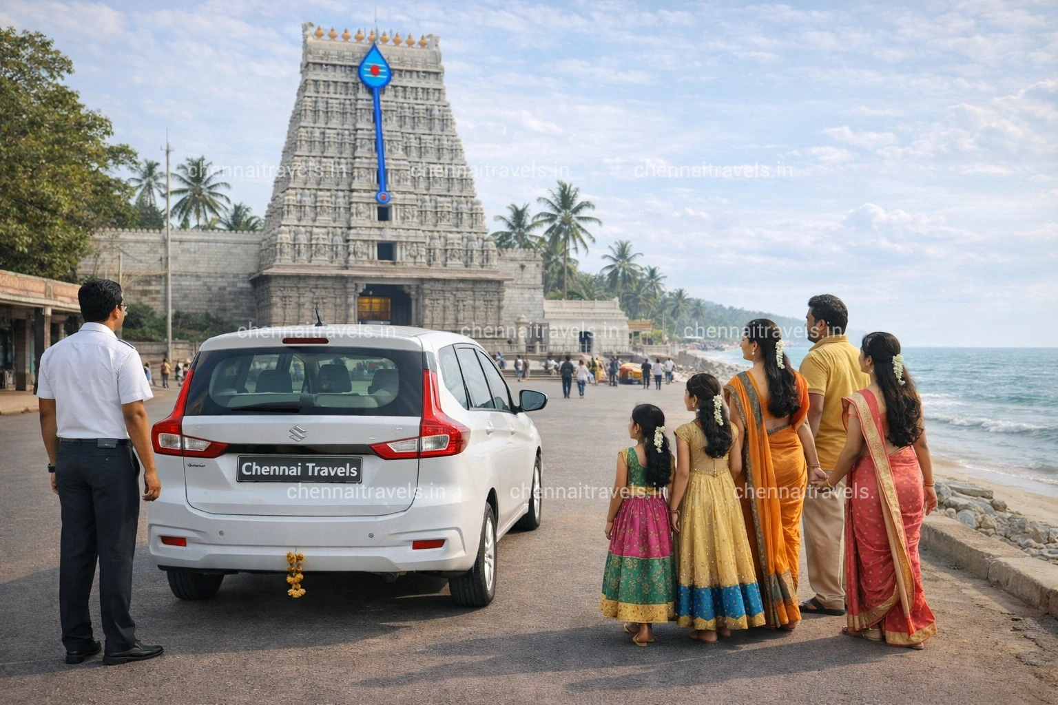 Best Coimbatore to Tiruchendur Car Rental