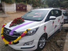 Innova Crysta Rental in Coimbatore for Wedding