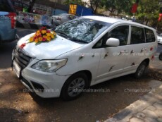 innova wedding car rental