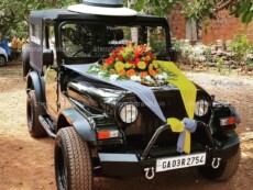 wedding surprise ride car rental