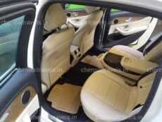 Chennai Travels Mercedes Benz rear seat