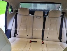 Chennai Travels Mercedes Benz rear view