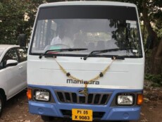 mahindra tourister van rental in chennai